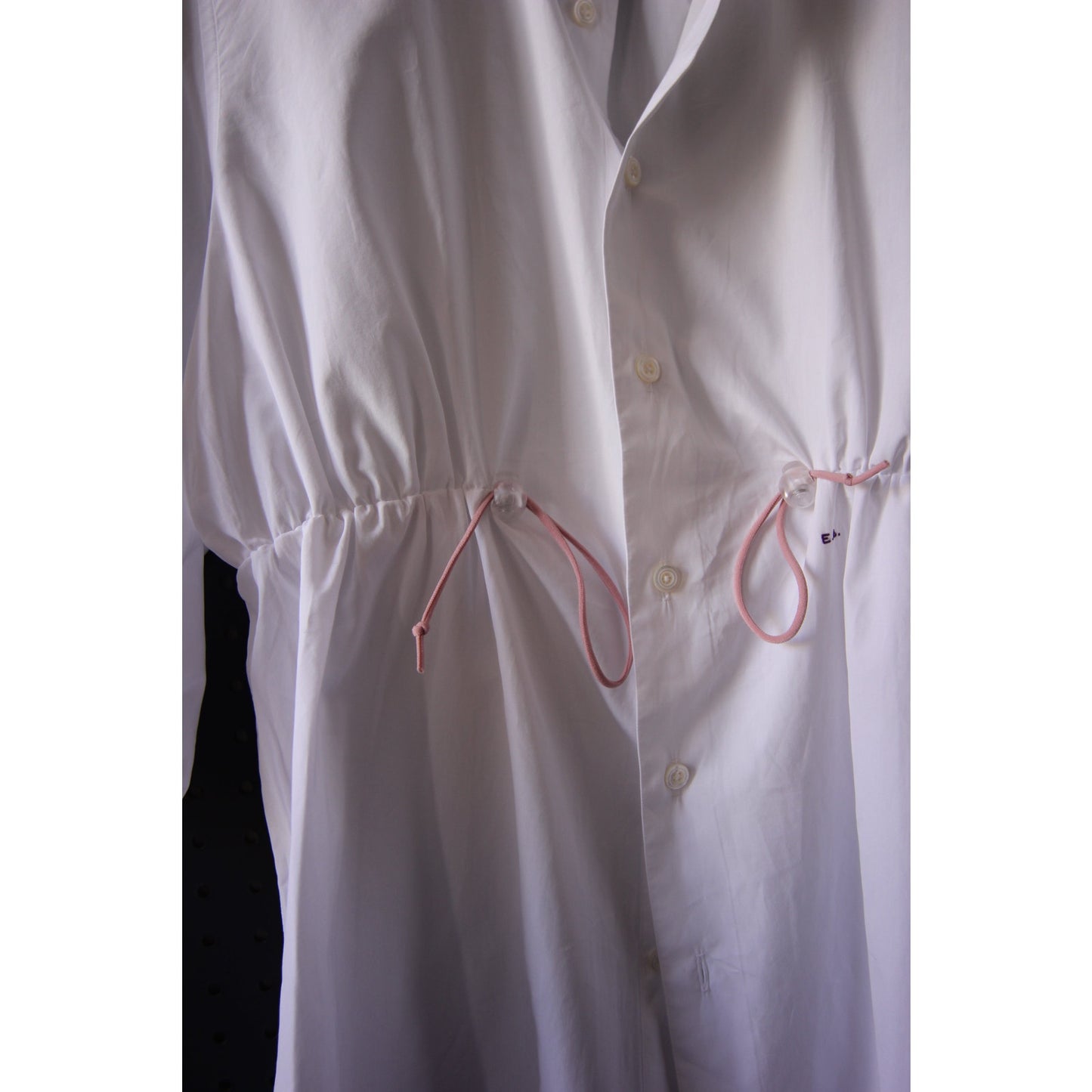 Women's Upcycled Button-down White Shirt · Fits M/L