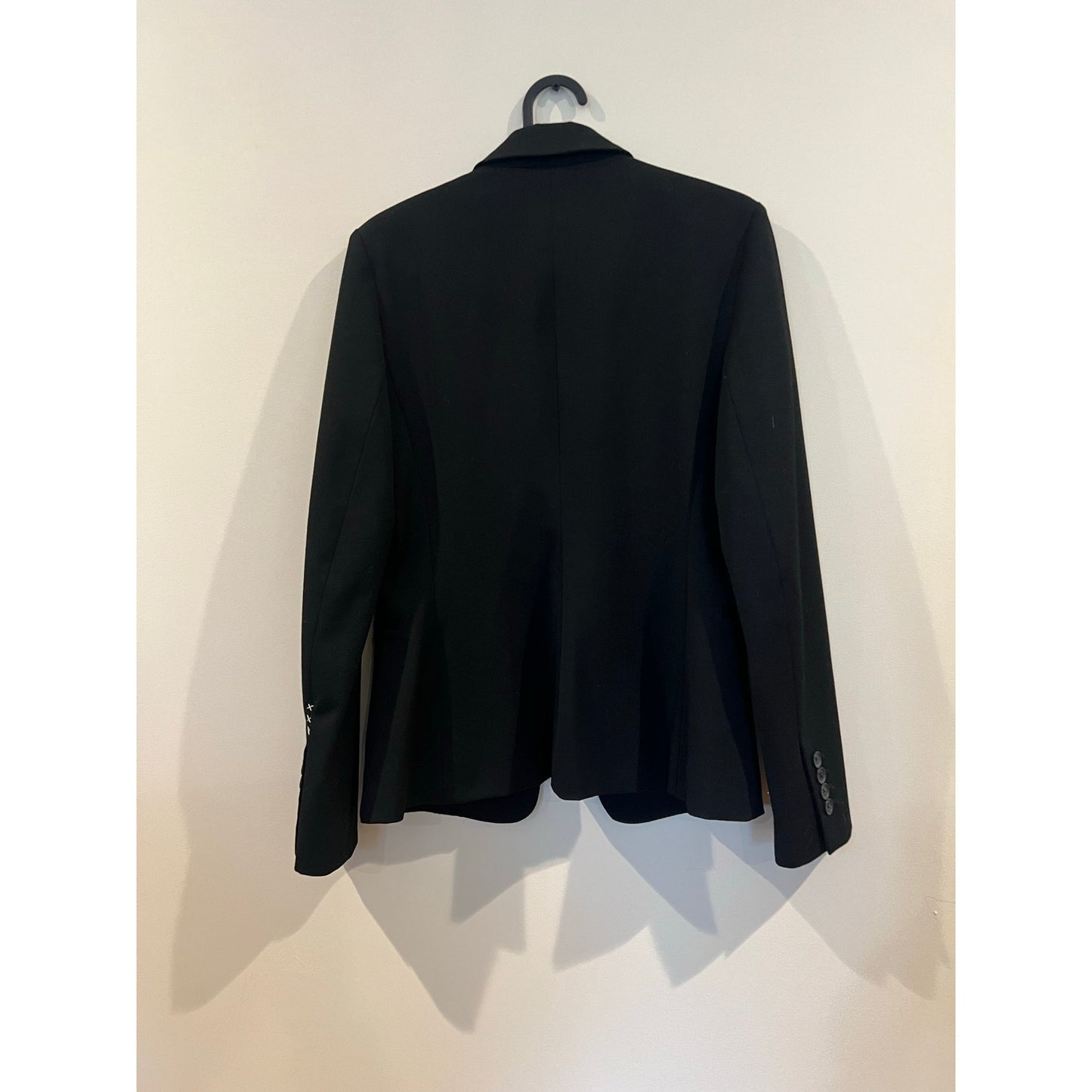 Kitt “ReKitted” Up-cycled Blazer with Sashiko / Boro style detail, Express size Small